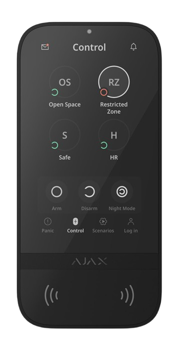 Ajax Superior Keypad TouchScreen G3